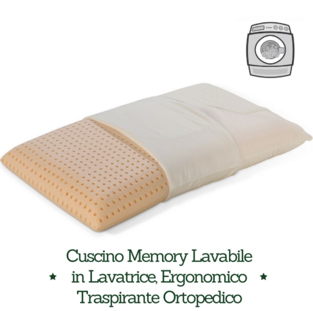 Lavare Cuscini Memory.Cuscino Memory Lavabile Mobil Discount