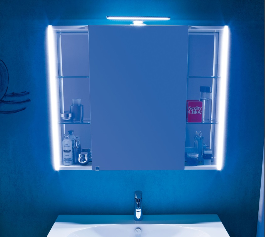 9Pcs/1Set 15cmX15cm pellicola per specchio autoadesiva bagno